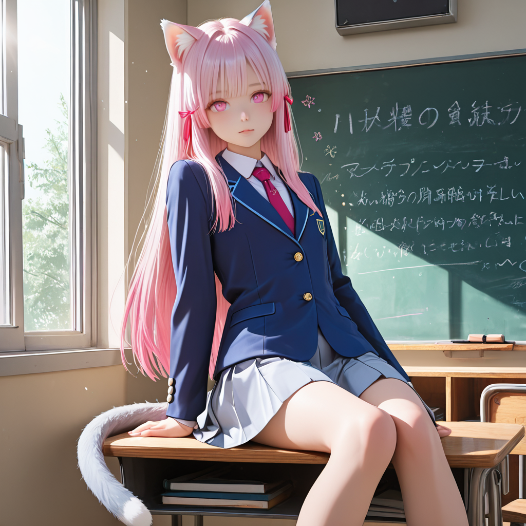 School Uniform in Classroom