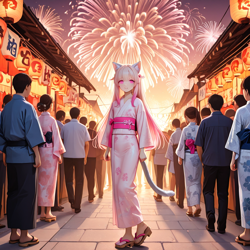 Yukata at Summer Festival